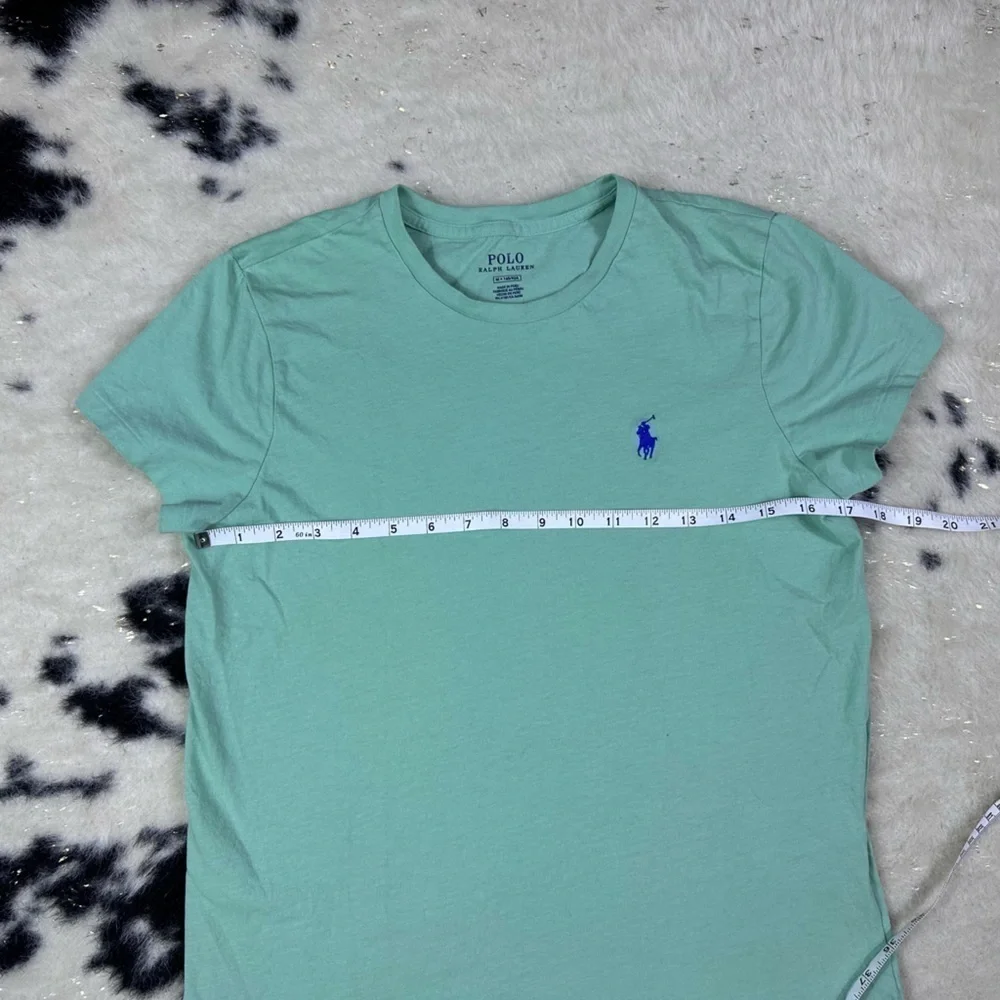 Ralph Lauren Polo Girl’s Green Short Sleeve Cotton T Shirt Size Medium